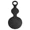 Hello Honey® 19.75" Black Avant-Garde Mango Wood Cheese & Cutting Board